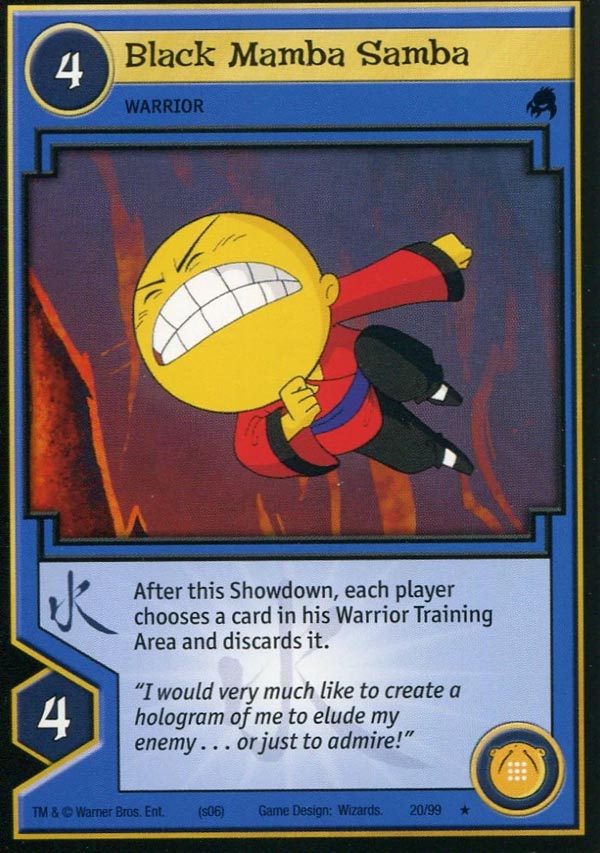 Xiaolin Showdown TCG:  Black Mamba Samba