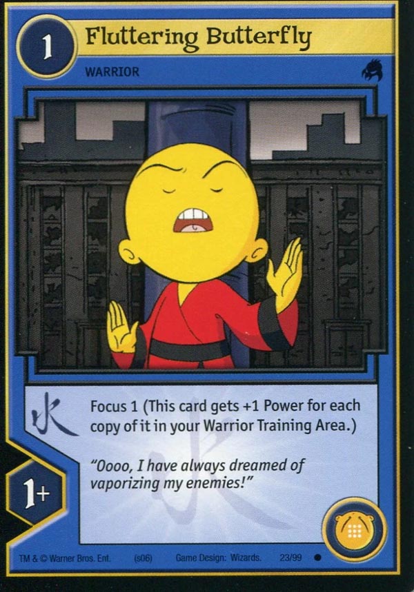 Xiaolin Showdown TCG:  Fluttering Butterfly