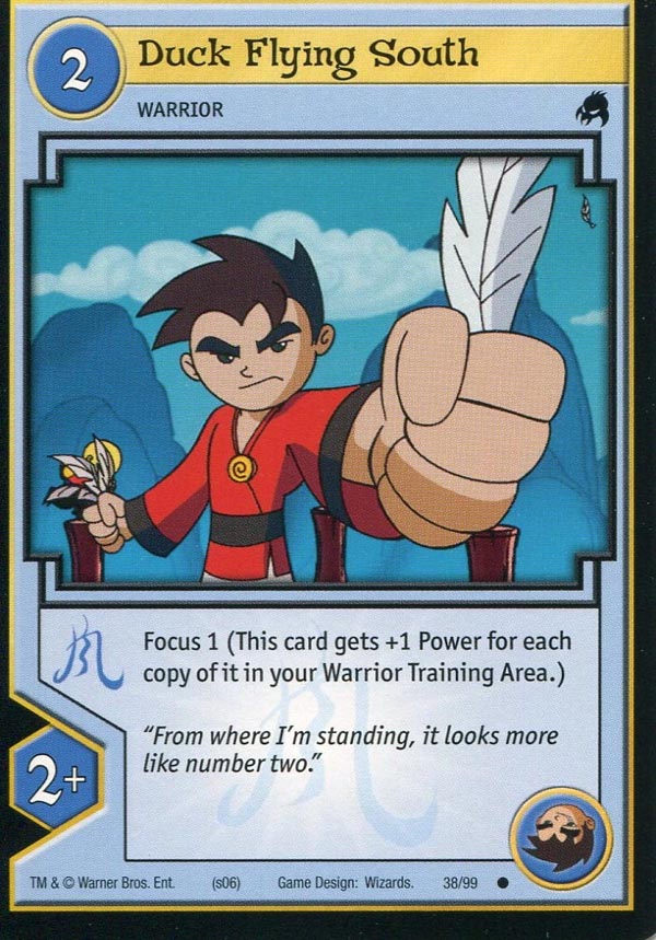 Xiaolin Showdown TCG:  Duck Flying South