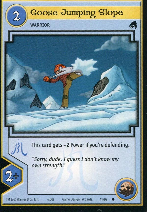 Xiaolin Showdown TCG:  Goose Jumping Slope