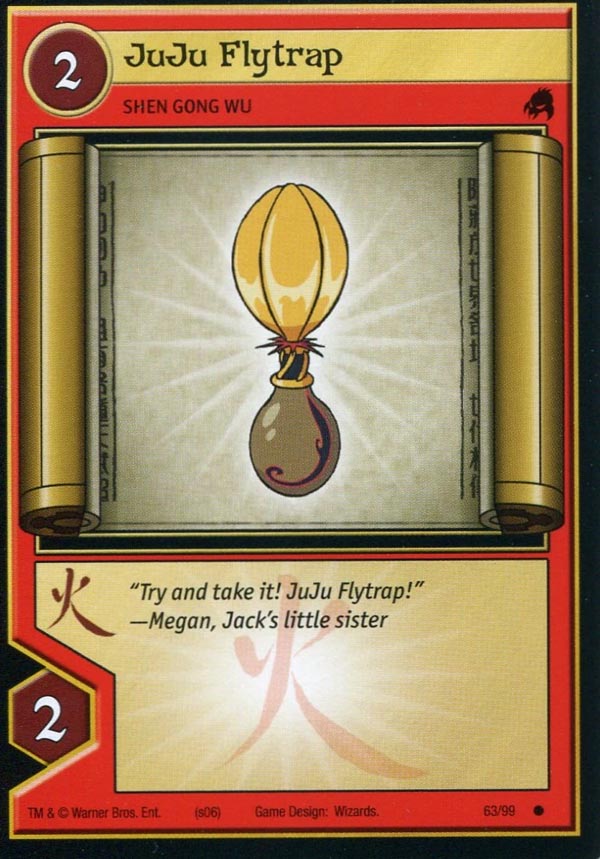 Xiaolin Showdown TCG:  JuJu Flytrap