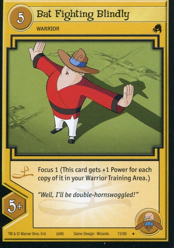 Xiaolin Showdown TCG:  Bat Fighting Blindly