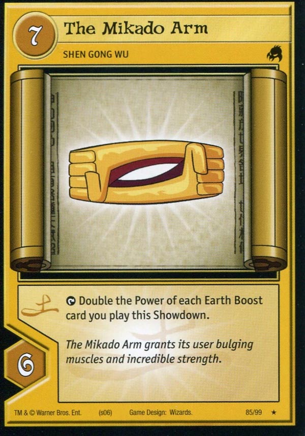 Xiaolin Showdown TCG:  The Mikado Arm