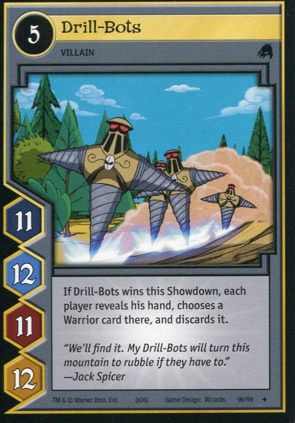 Xiaolin Showdown TCG:  Drill-Bots