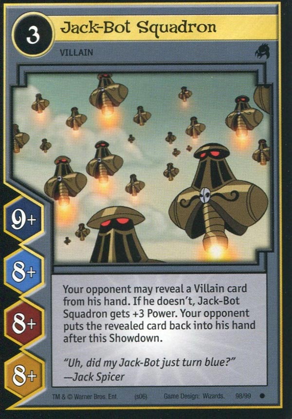 Xiaolin Showdown TCG:  Jack-Bot Squadron