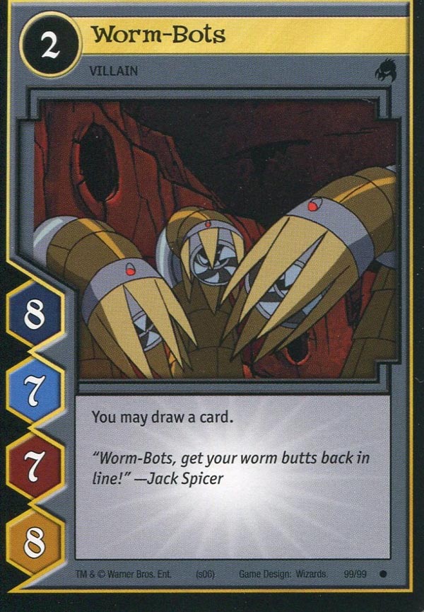 Xiaolin Showdown TCG:  Worm-Bots