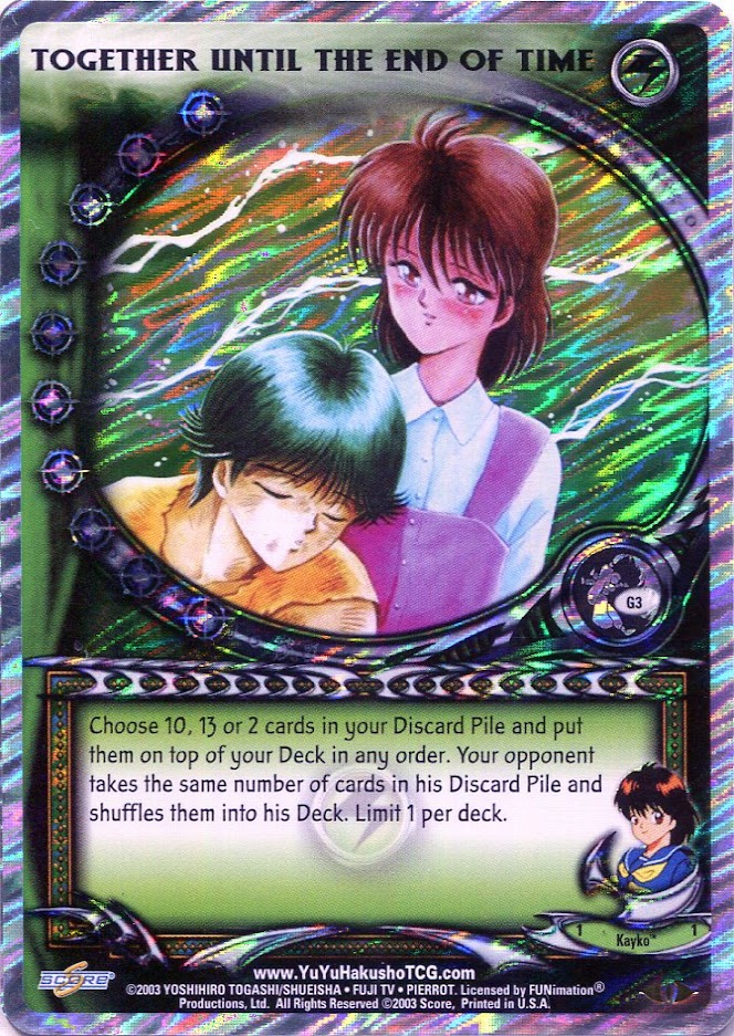 Yu Yu Hakusho TCG: Together Until the End of Time