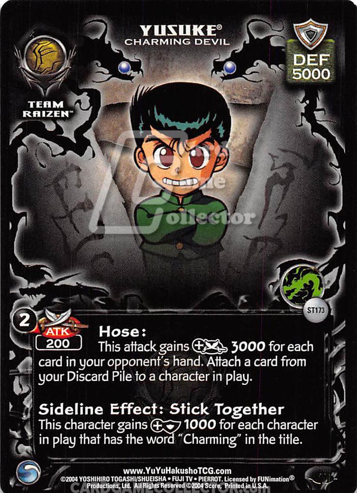 Yu Yu Hakusho TCG: Yusuke, Charming Devil