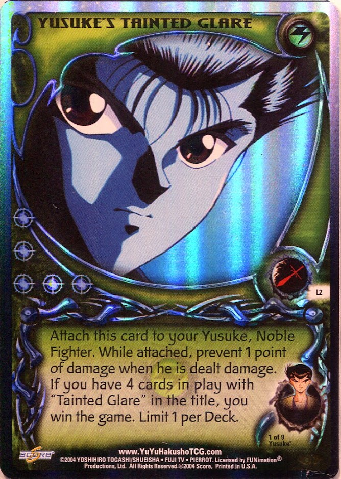 Yu Yu Hakusho TCG: Yusuke's Tainted Glare
