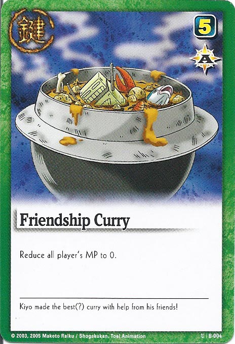 Zatch Bell TCG: Friendship Curry