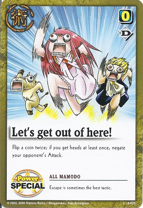 Zatch Bell TCG: Let's get out of here!