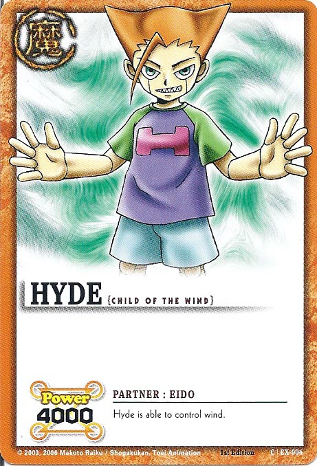 Zatch Bell TCG: Hyde, Child of the Wind