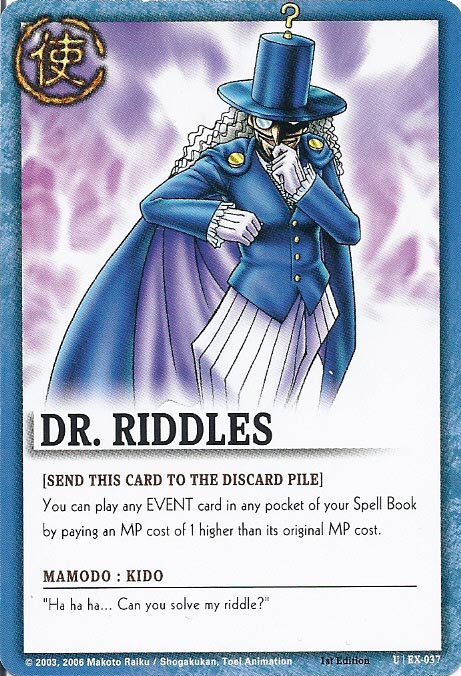 Zatch Bell TCG: Dr. Riddles