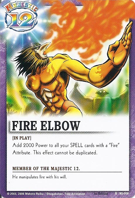 Zatch Bell TCG: Fire Elbow
