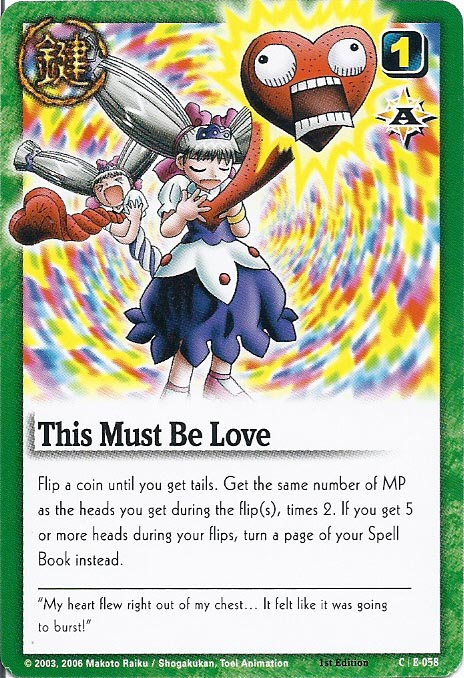 Zatch Bell TCG: This Must Be Love
